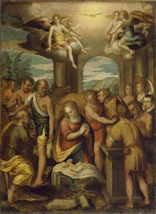 Adoration des bergers, 1582